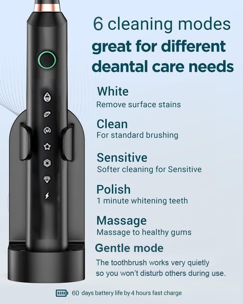 Ultrasonic Electric Toothbrush