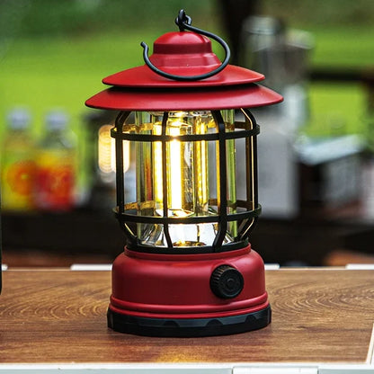 Portable Retro Camping Lamp