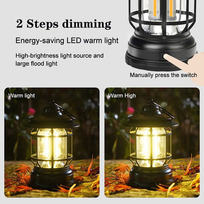 Portable Retro Camping Lamp