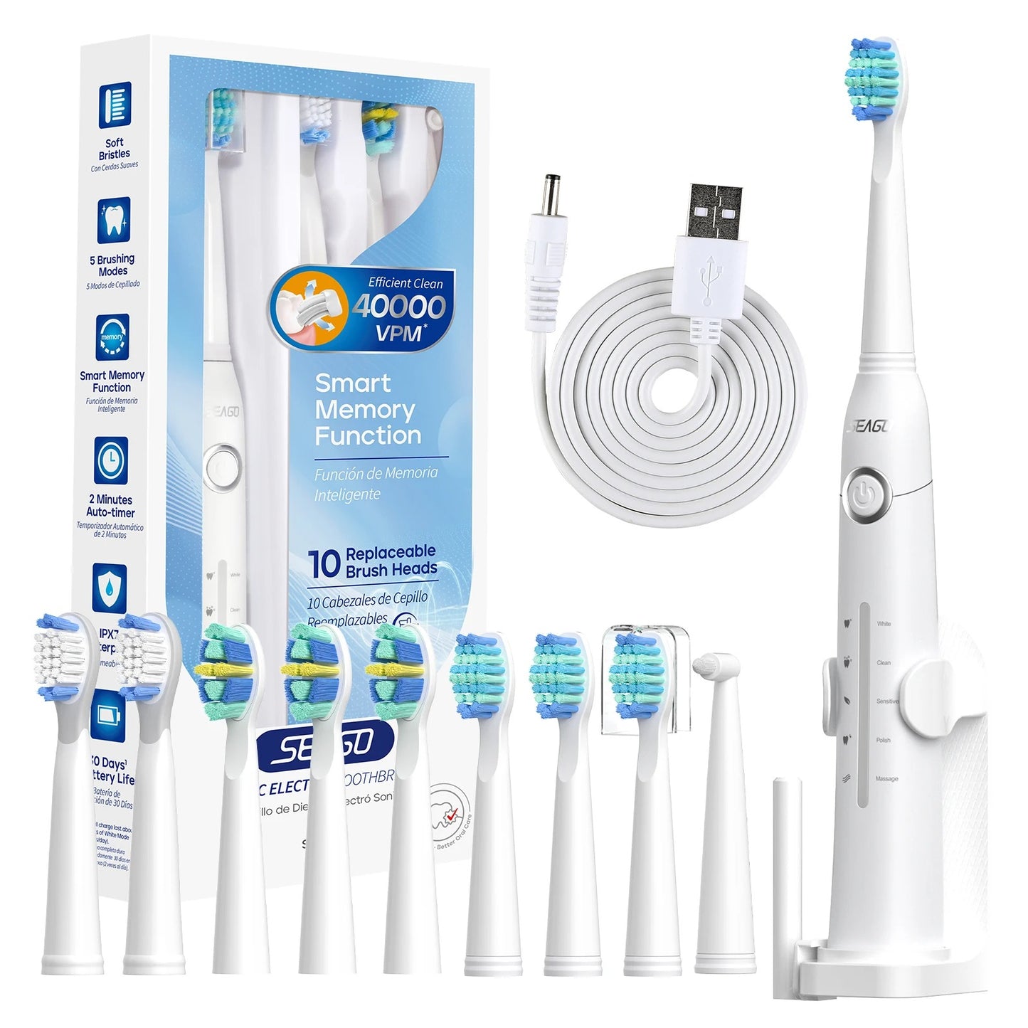 Ultrasonic Electric Toothbrush